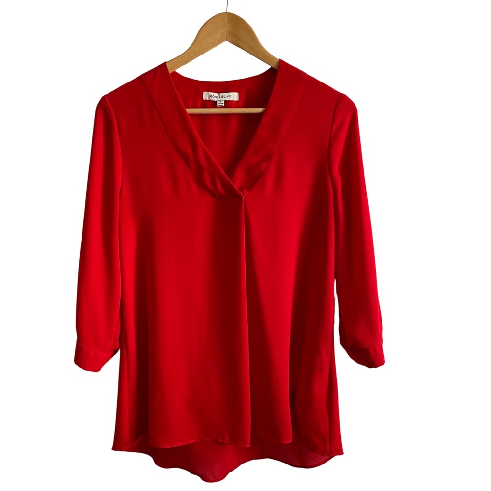 V-Neck Blouse